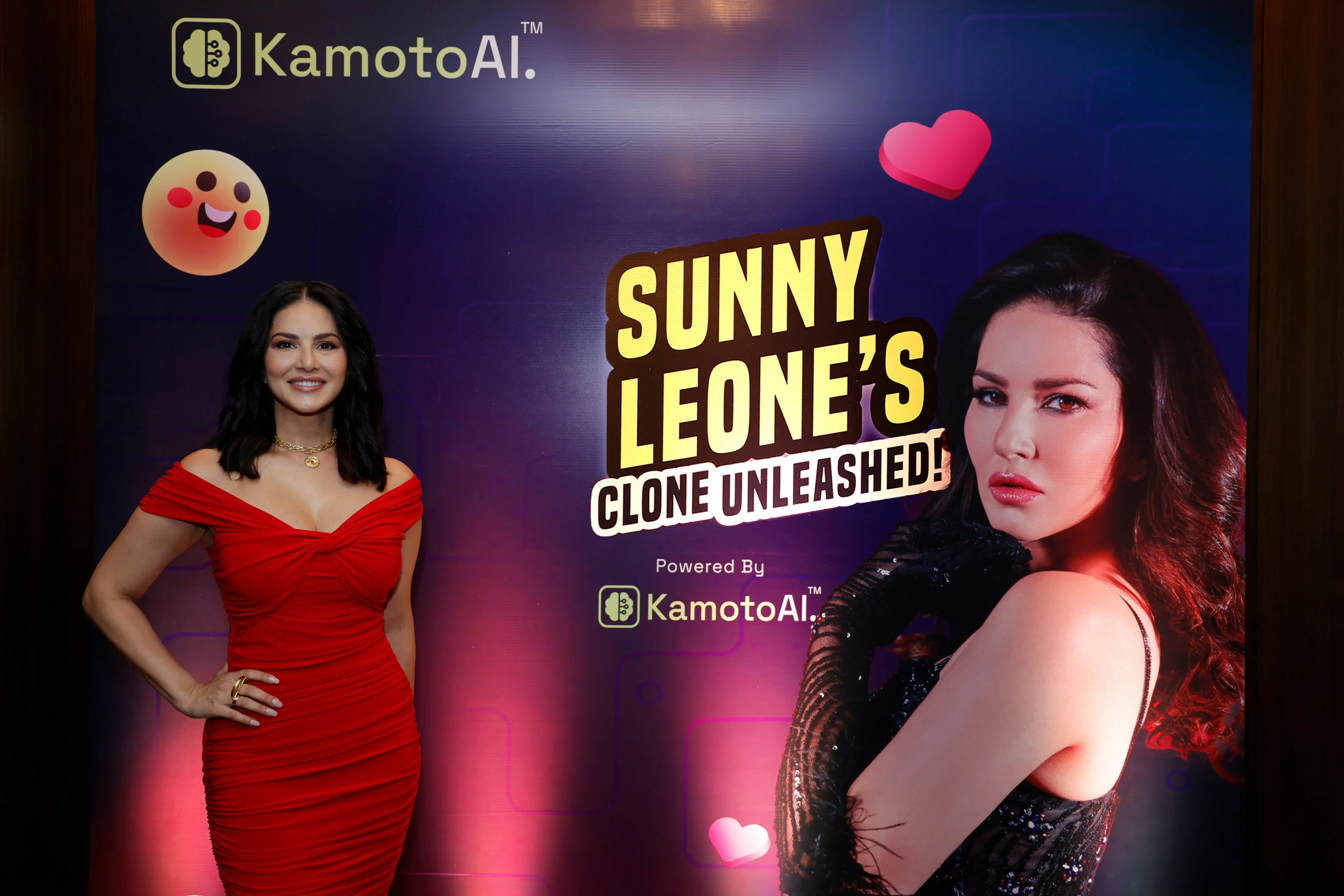 Now chat &amp; video call with Sunny Leone: Actress launches her official AI Clone created by Kamoto.AI