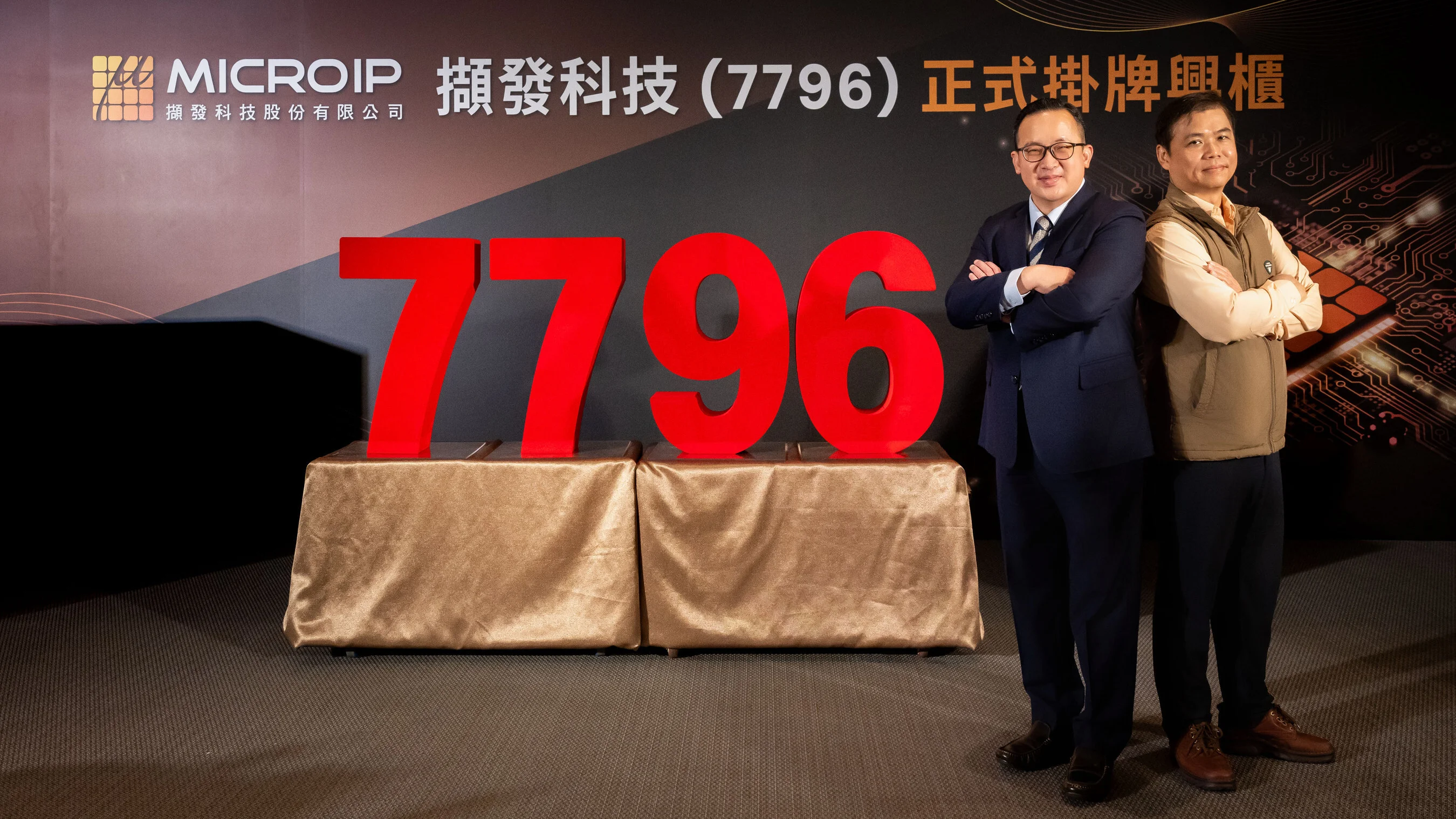 A Rising Star in IC Design Services! Microip Lists on Taiwan's Emerging Stock Market on December 9. "Ultra-Fast IC Design R&D Platform" and "CUDA-like ASIC Software Platform" Empower Next-Generation Chips.