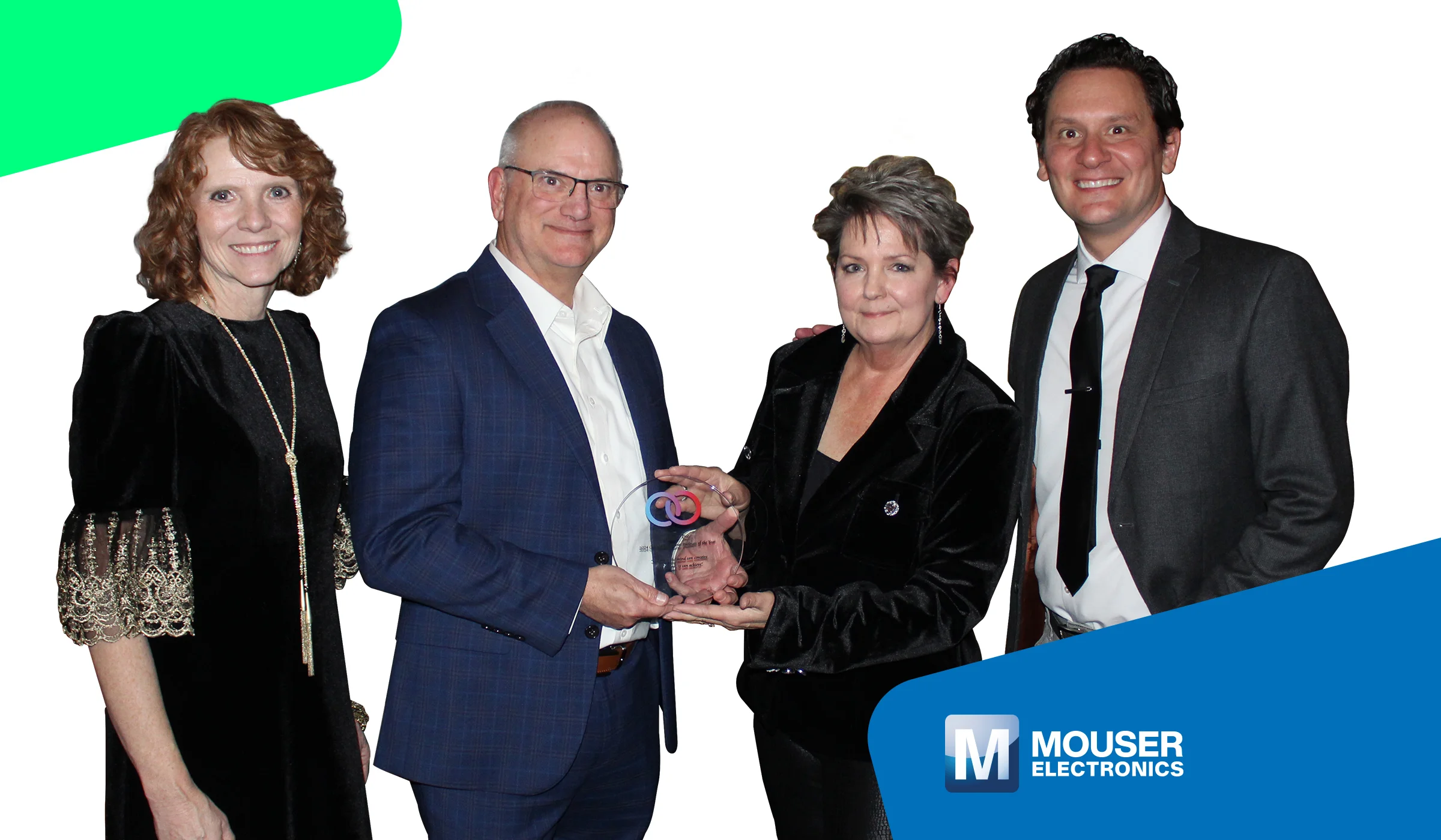 Mouser Electronics Named Outstanding Large Business of the Year for Third Time