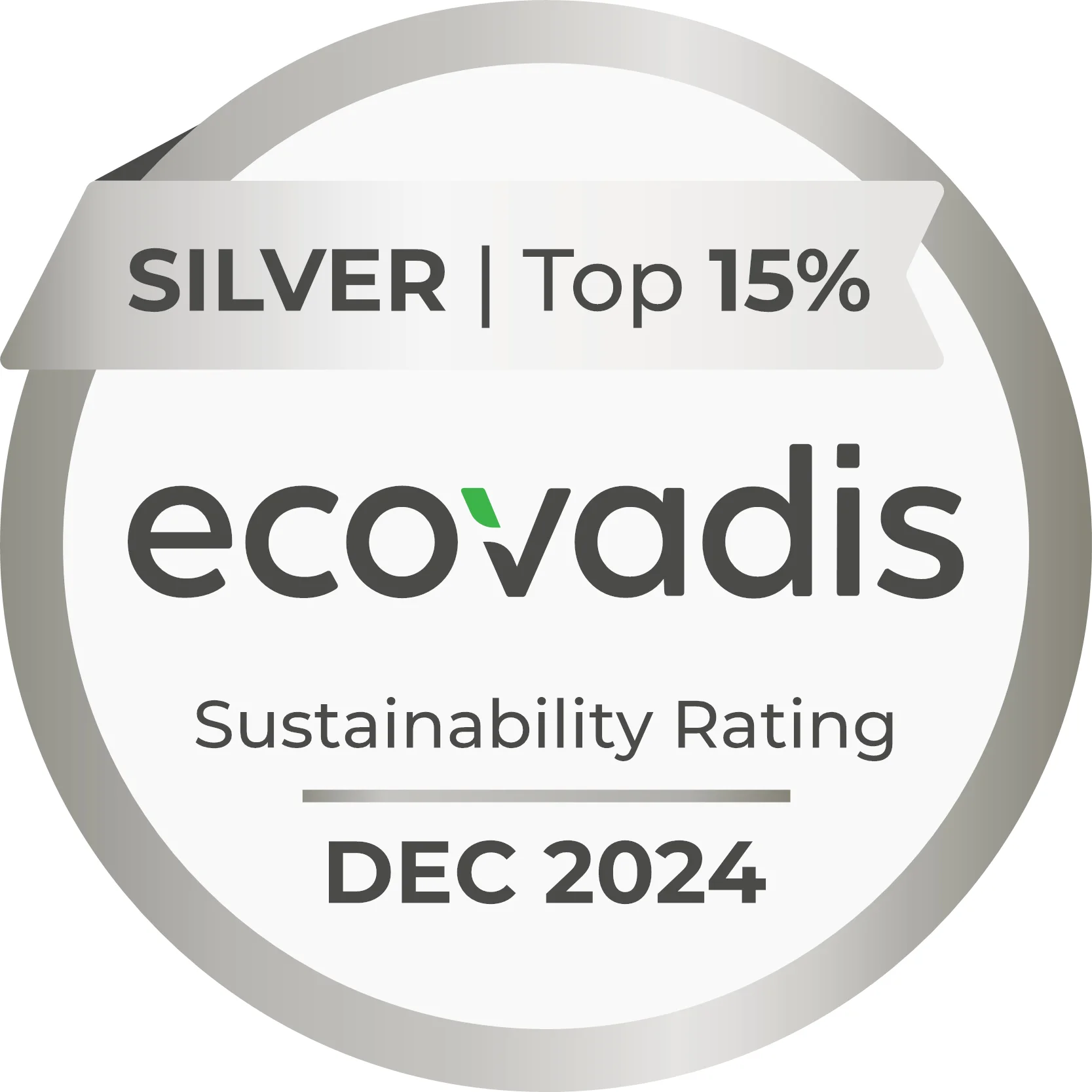 Stratasys Earns Silver EcoVadis Rating, 90th Percentile, A Testament to its Leadership in Sustainability
