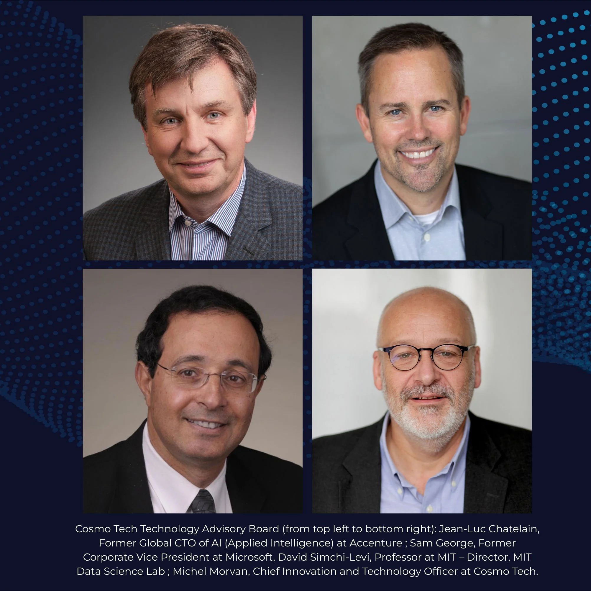 Cosmo Tech Appoints Established Expert from MIT and Former Microsoft &amp; Accenture Executives to Its Technology Advisory Board