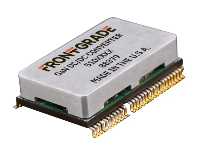 CORRECTING and REPLACING Frontgrade Successfully Tests GaN DC-DC Converter and EMI Filter