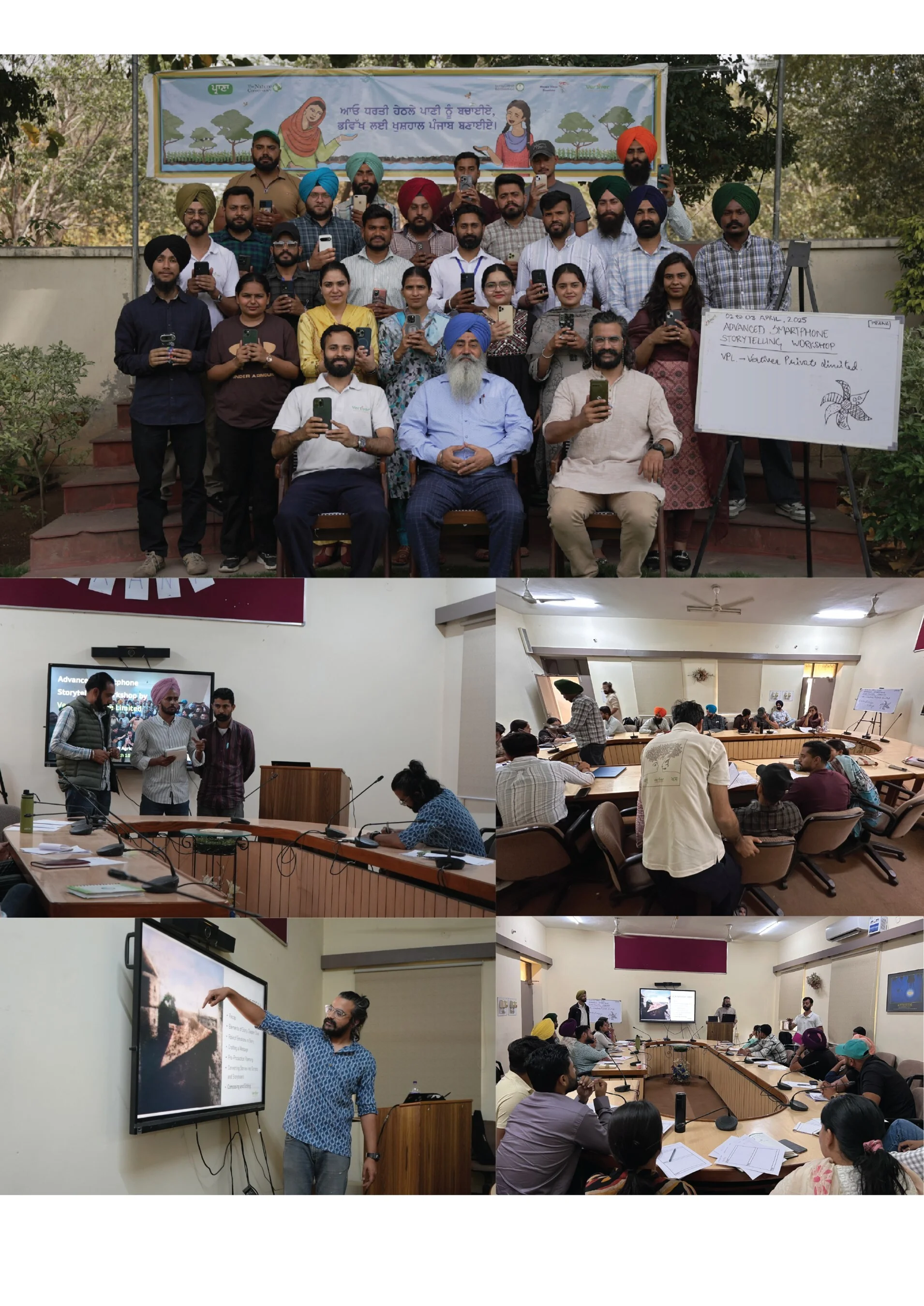 Advanced Smartphone Storytelling Workshops empower PRANA's field teams to capture Regenerative Agriculture stories across Punjab