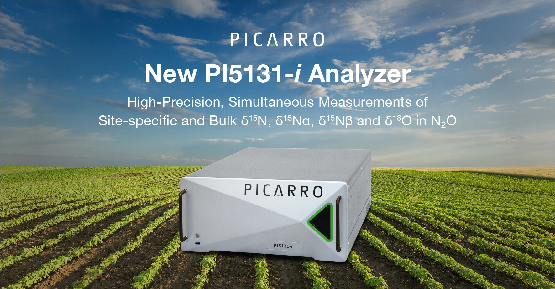 Picarro Unveils PI5131-i for Precise Isotopic Analysis of Nitrous Oxide in the Field and Lab
