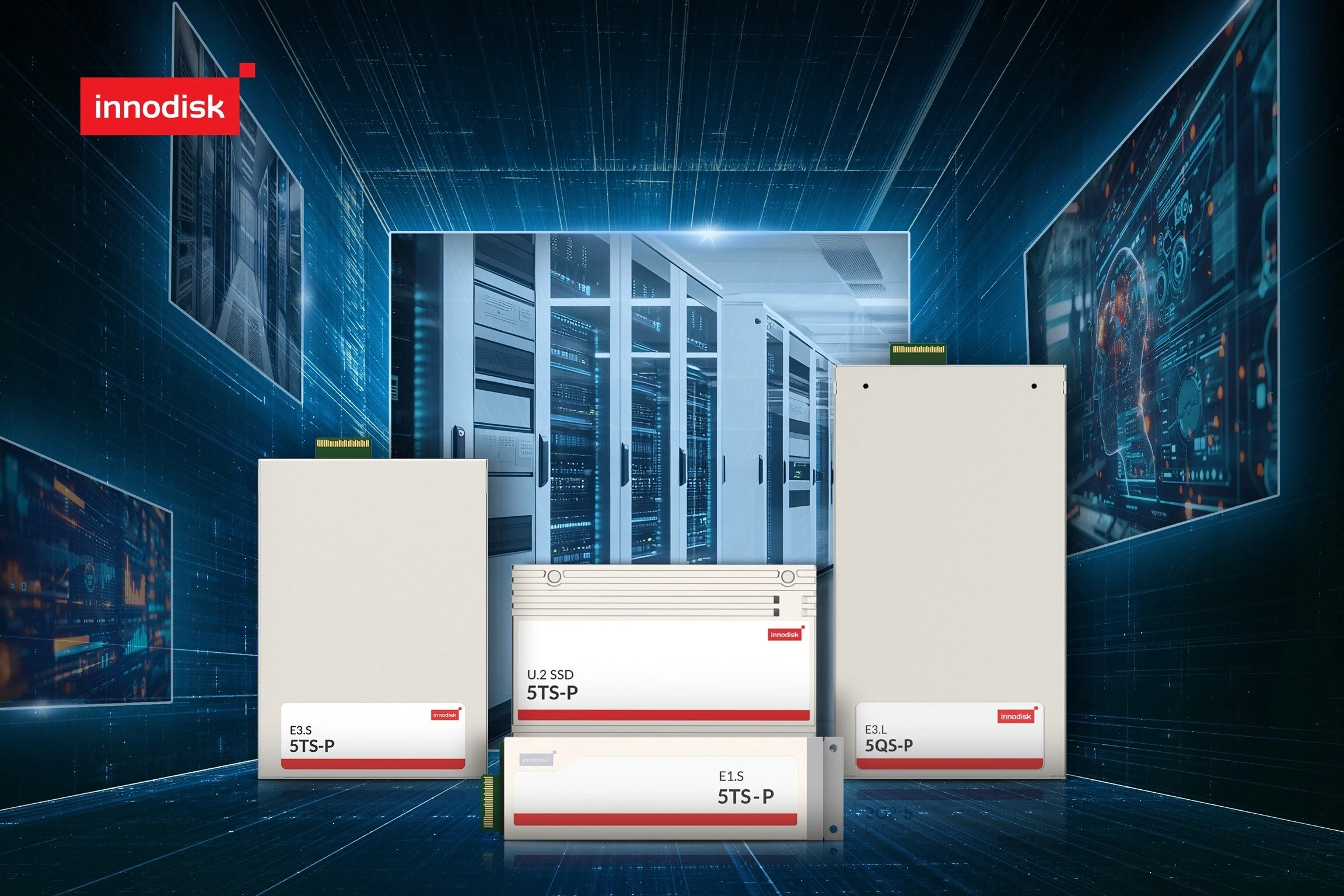 Innodisk Paves the Way for Next-Gen Data Centers with its First PCIe Gen5 SSD Series