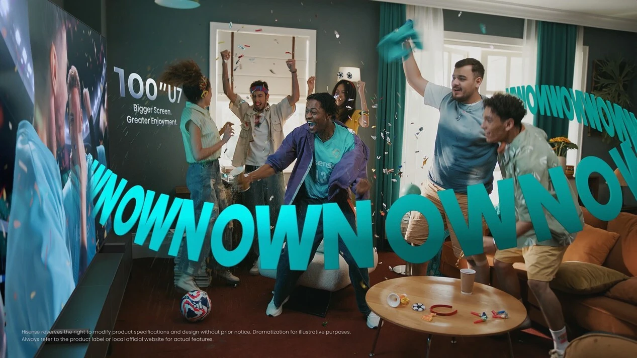 "Own the Moment": Hisense debuts new campaign celebrating its sponsorship of the FIFA Club World Cup 2025™
