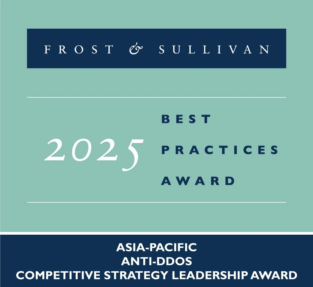NSFOCUS Receives Frost &amp; Sullivan's 2025 Asia-Pacific Competitive Strategy Leadership Award for Excellence in Anti-DDoS Protection