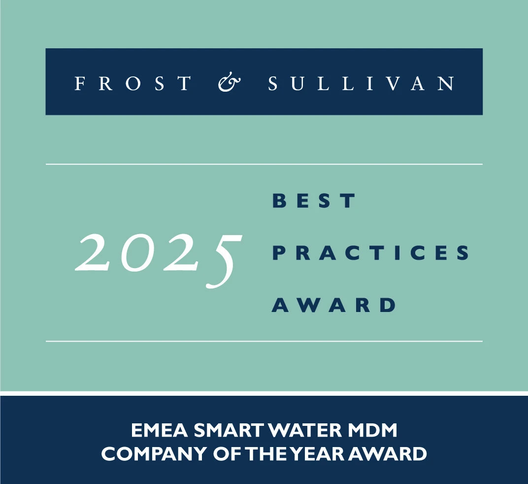 Siemens Receives Frost & Sullivan's 2025 Europe, Middle East, and Africa Company of the Year Award for Excellence in Smart Water Meter Data Management