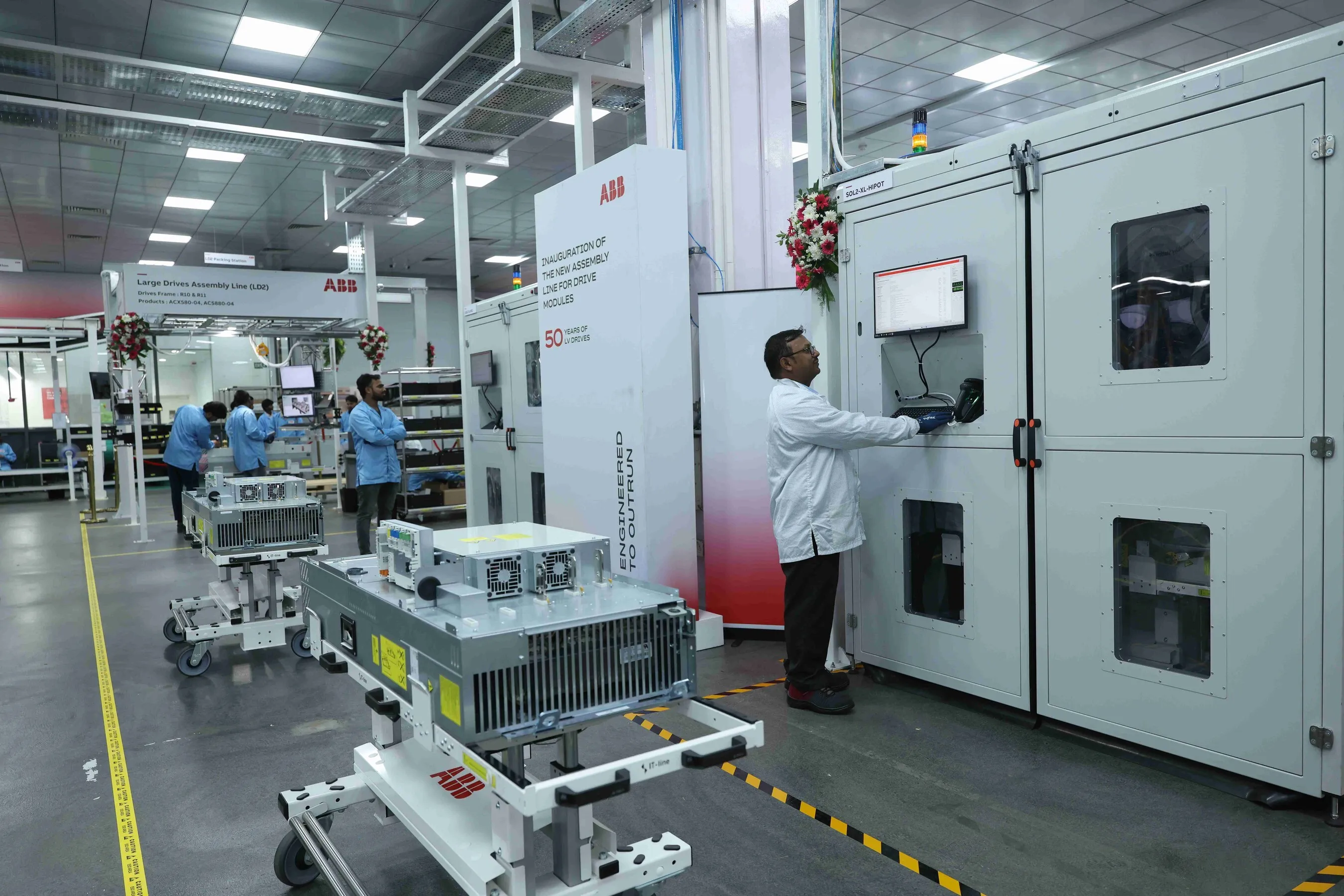 ABB India expands local production capabilities with new line for energy-efficient drives