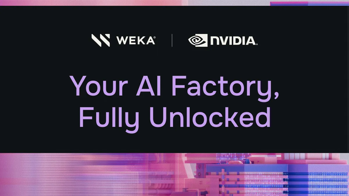 WEKA Announces New NeuralMesh Architecture Built for NVIDIA BlueField-4