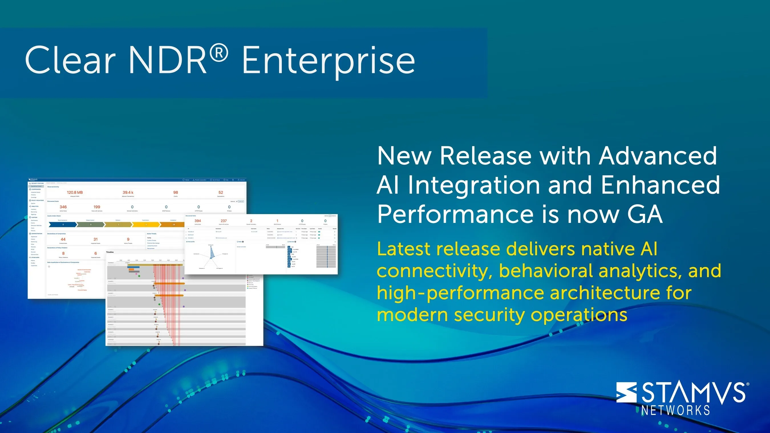 Stamus Networks Announces Clear NDR Enterprise U42 with Advanced AI Integration and Enhanced Performance