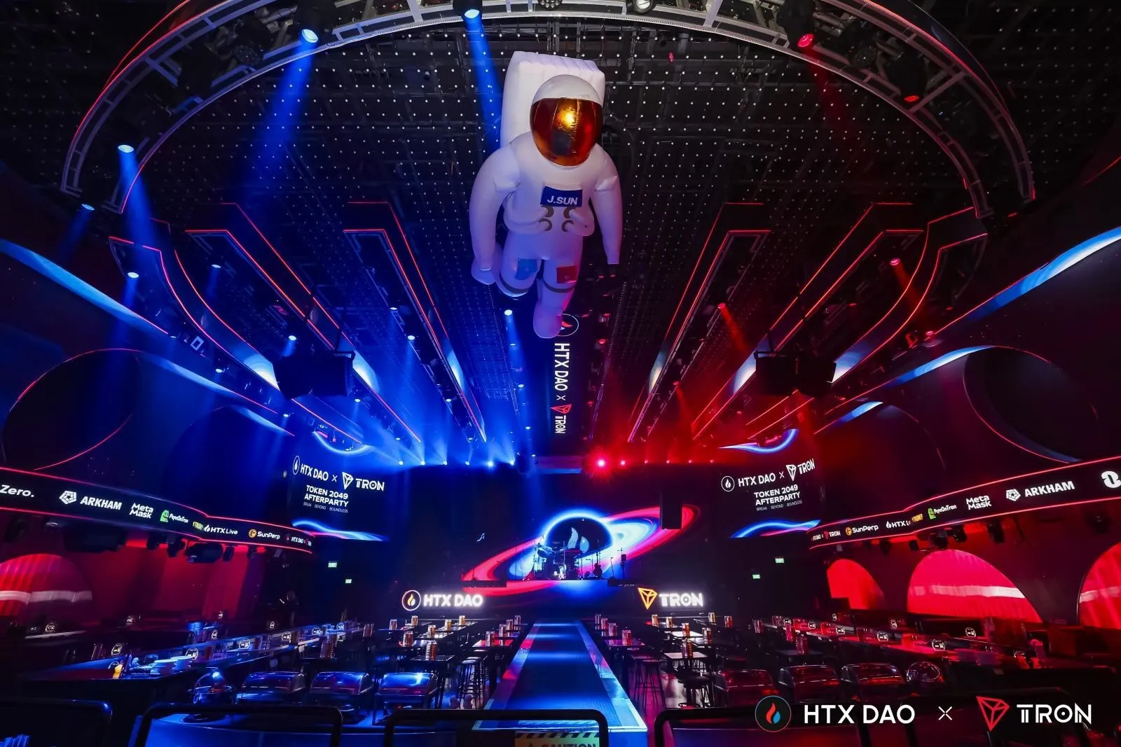 HTX DAO and TRON Ignite TOKEN2049 Afterparty, Ushering Web3 into a "Boundless" New Era
