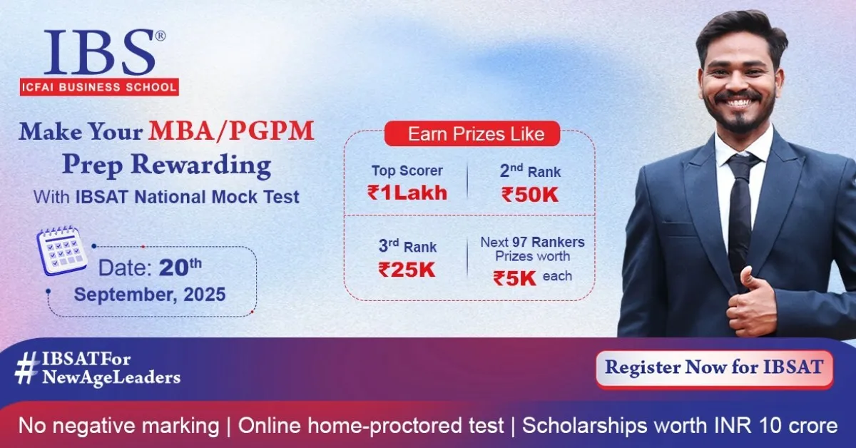 IBSAT 2025 National Mock Test with Prize Money
