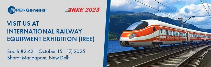 PEI-Genesis to Exhibit at India International Railway Equipment Exhibition (IREE) 2025 in New Delhi