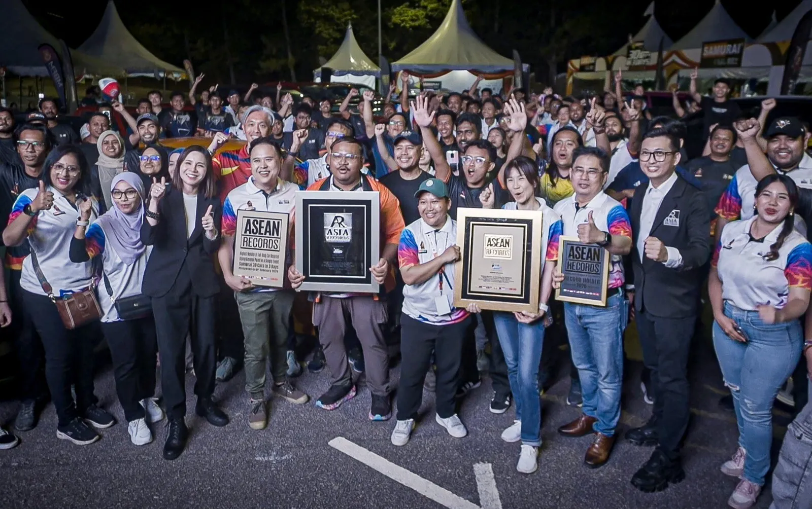 Redefining Automotive Painting: Samurai Paint Completed Asia's Biggest Aerosol Spraying Challenge