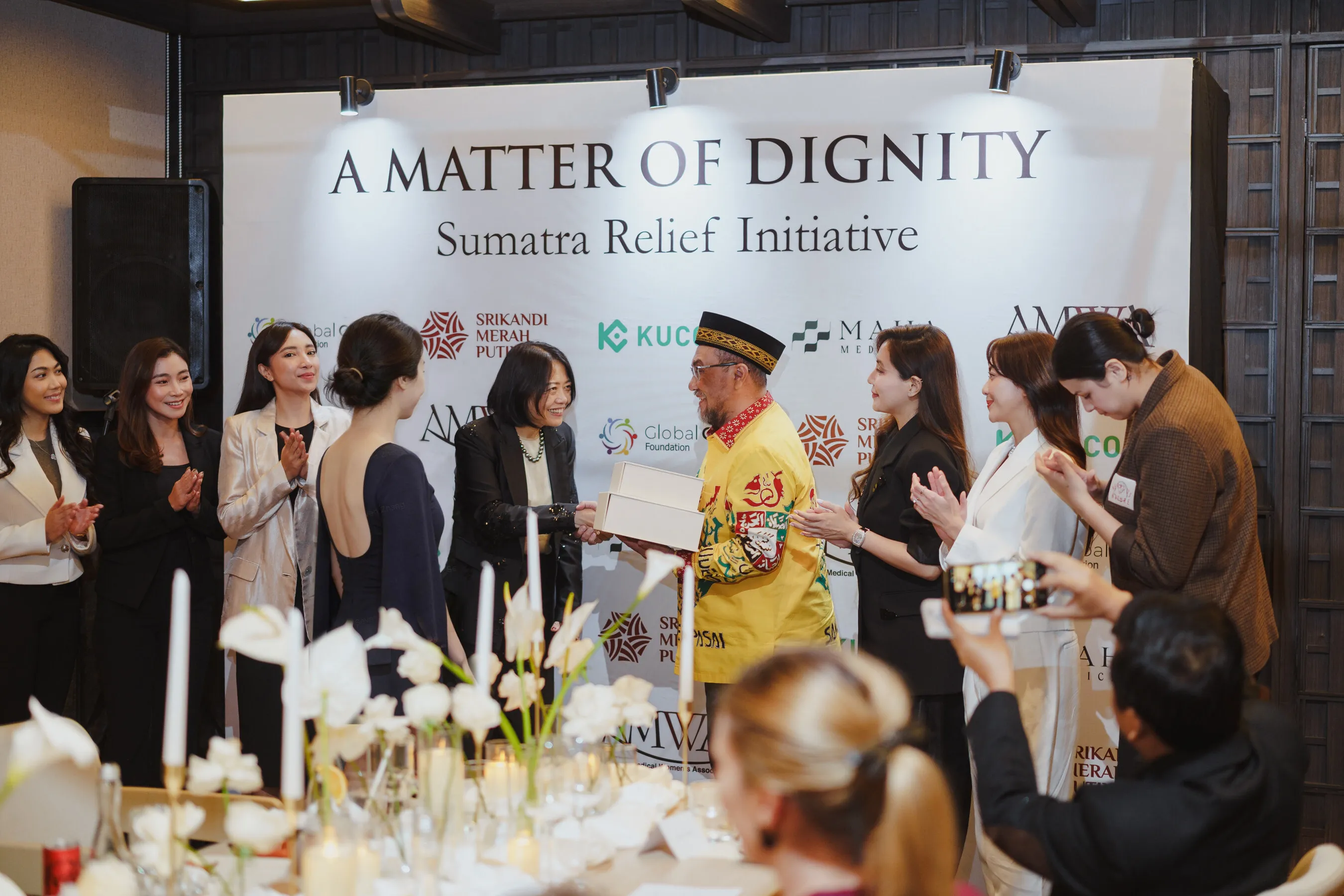KuCoin Joins Yayasan Srikandi Merah Putih, Global CSR Foundation and AMWA to Support "A Matter of Dignity" Relief in Sumatra