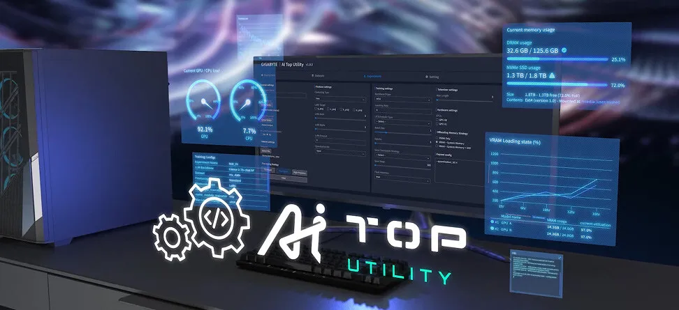 GIGABYTE Showcases Practical AI TOP Utility for Local AI Applications at CES 2026