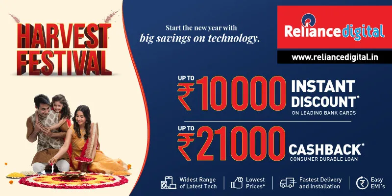 Reliance Digital Harvest Festival Sale Brings iPhone 16 Price Drop with Easy EMI and Exchange Benefits
