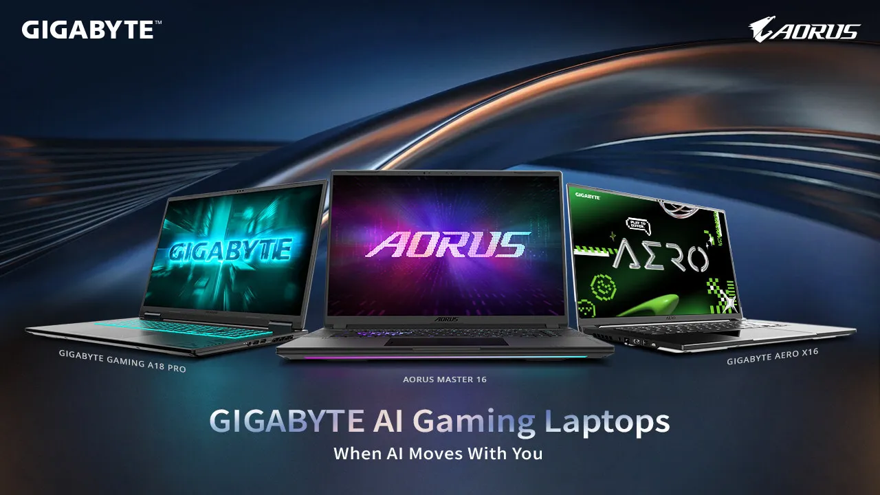 GIGABYTE Expands Its AI PC Vision at CES 2026 with Smarter GiMATE and New Ultra-Thin AI Gaming Laptops