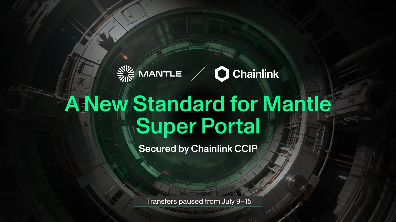 Mantle Migrates Its Super Portal to Chainlink CCIP, Bringing Institutional-Grade Security to Every Cross-Chain Transfer of the $2.5B+ MNT Token