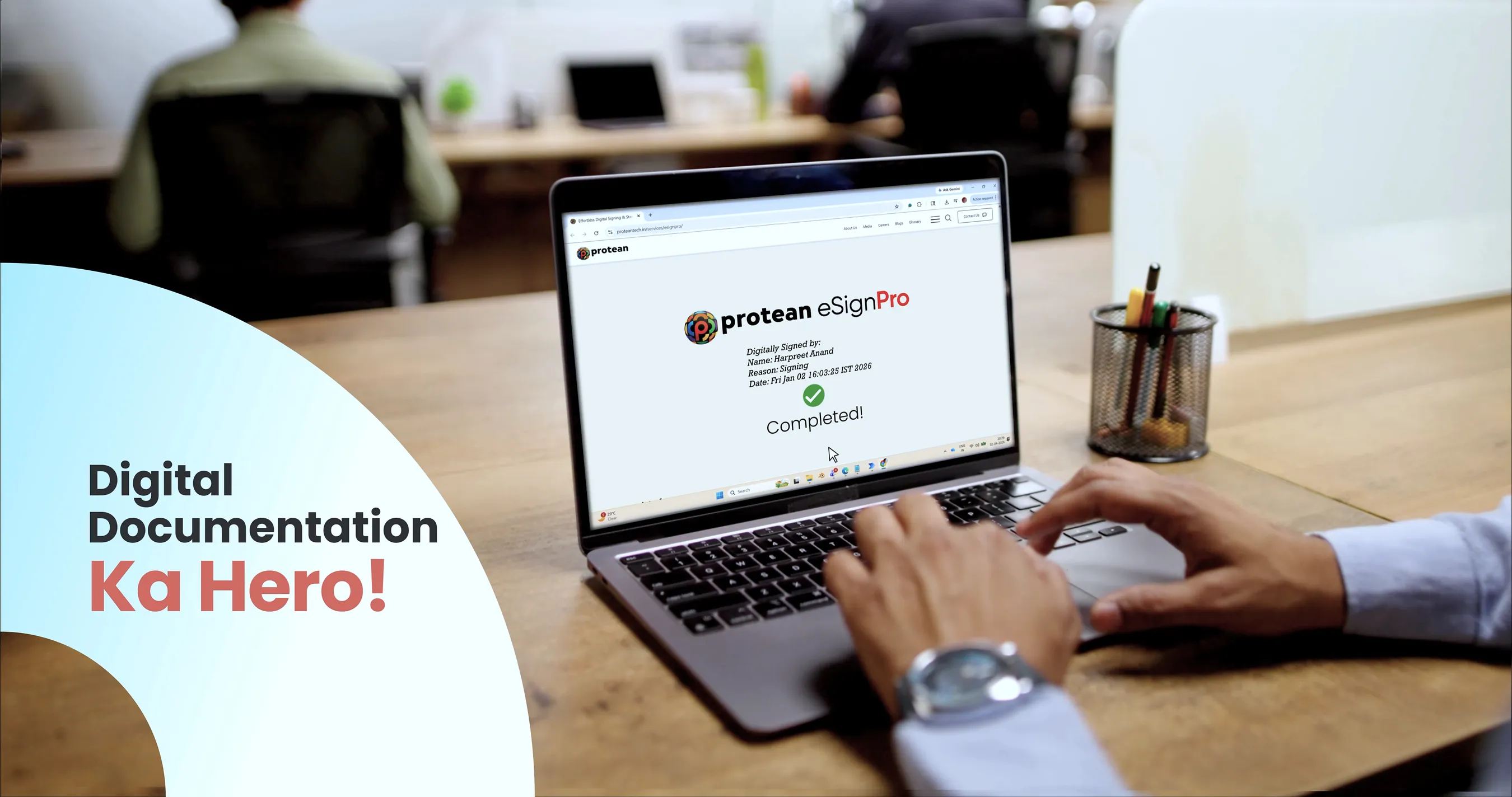 Protean eGov Unveils New Campaign: eSignPro Digital Documentation ka Hero!