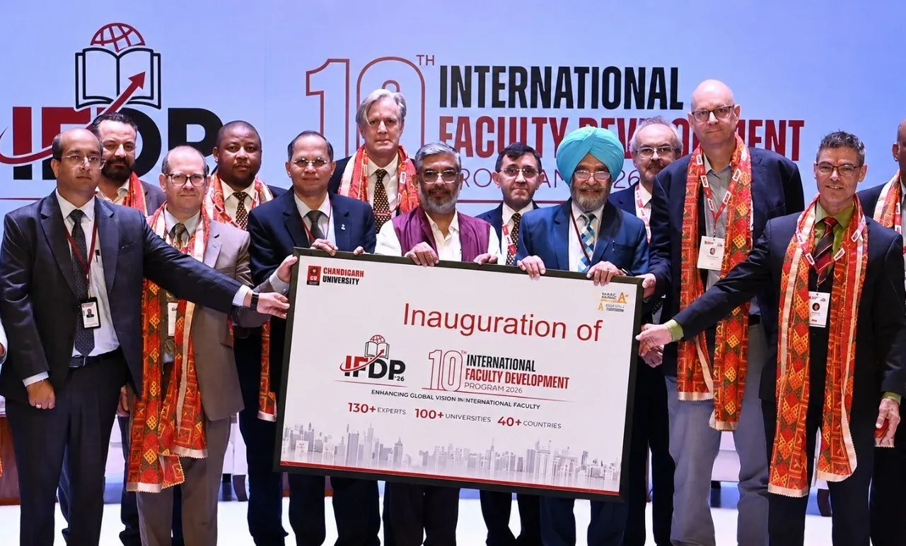 37 World's top 2% Scientists participate in Chandigarh University's 10th International Faculty Development Program 2026