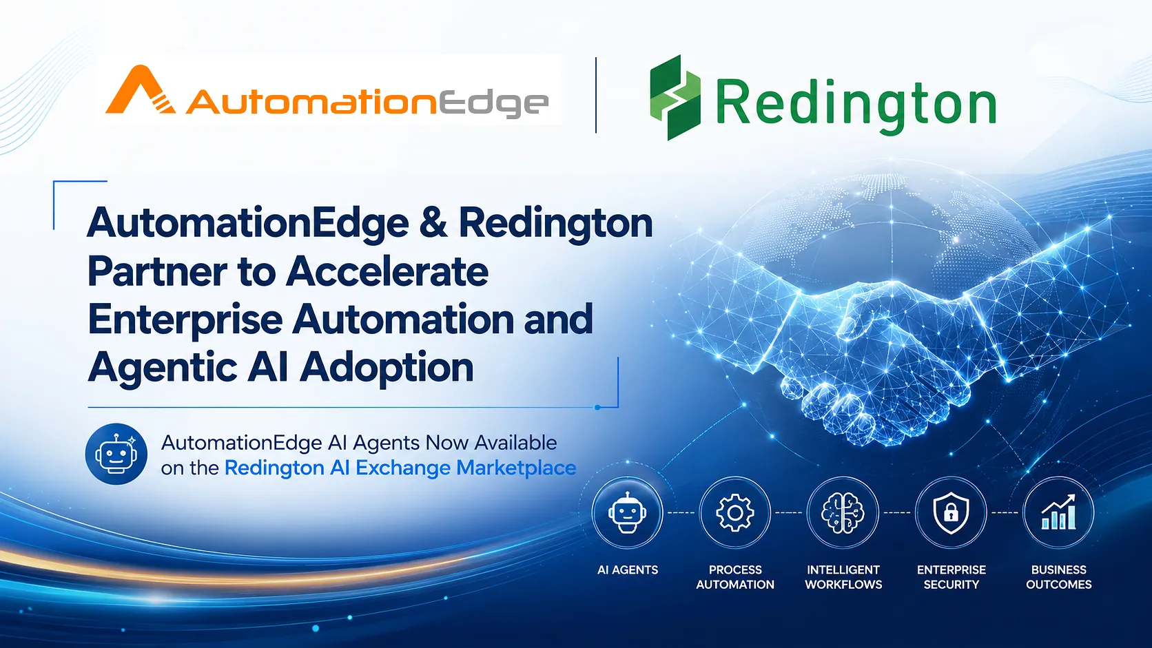 Redington Limited and AutomationEdge Announce Strategic Partnership to Accelerate Enterprise Automation and Agentic AI Adoption