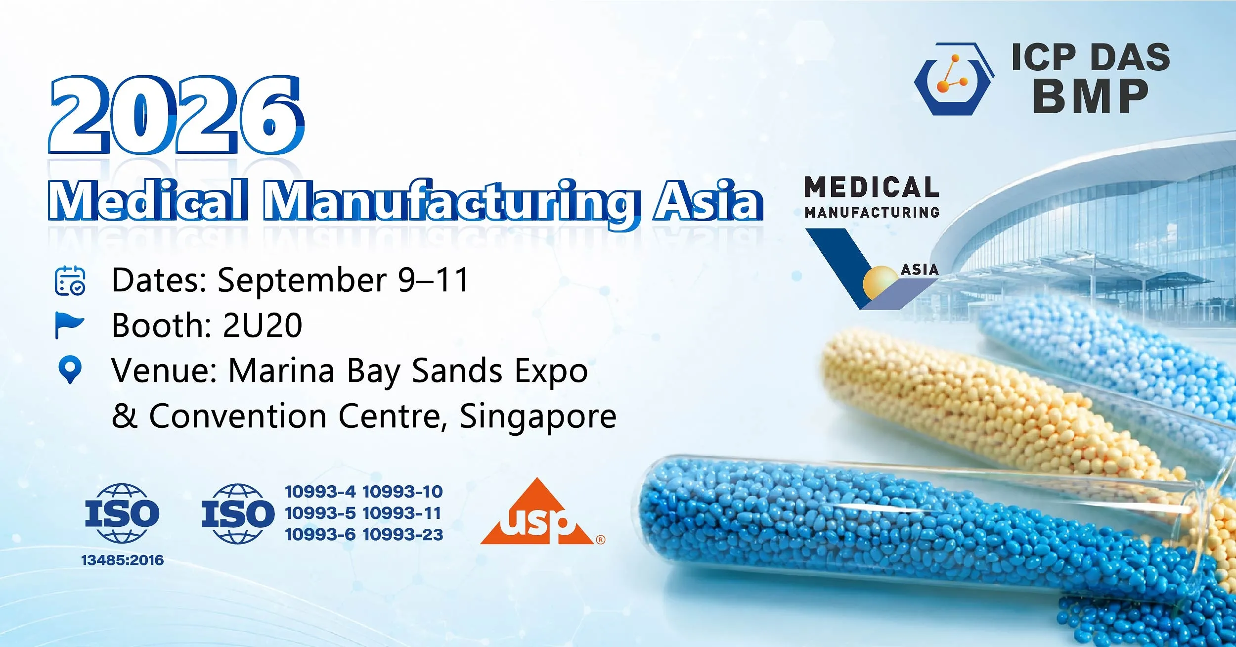 ICP DAS-BMP Brings Advanced Medical TPU Portfolio to Medical Manufacturing Asia 2026
