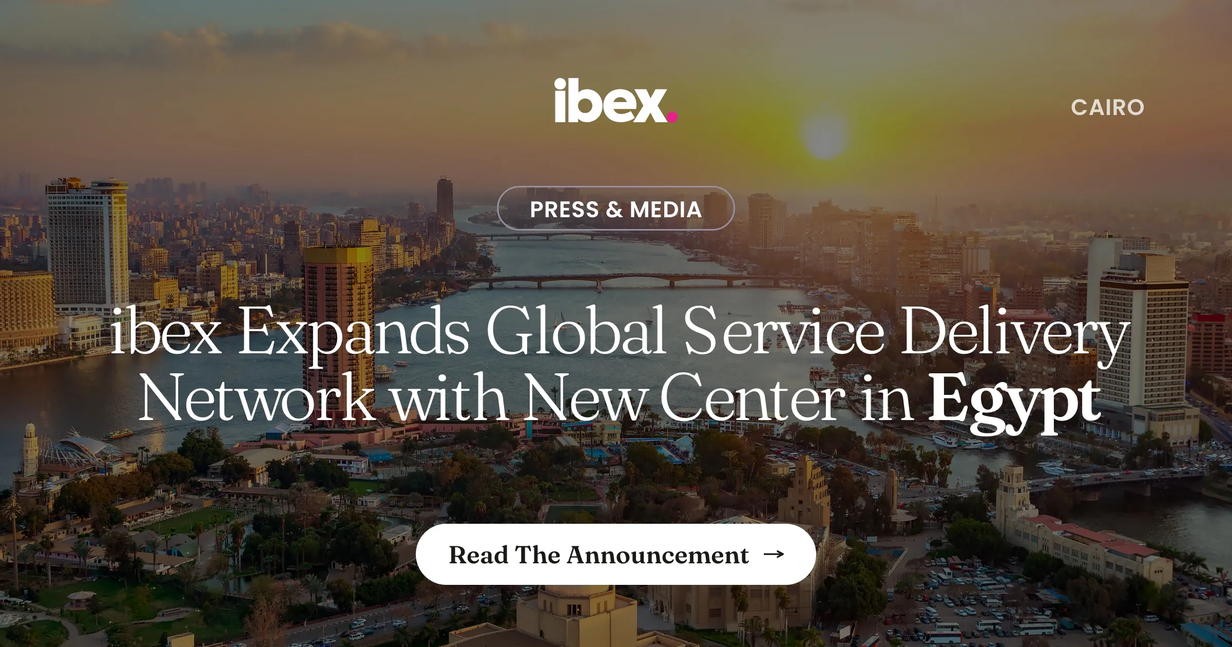 ibex Expands Global Service Delivery Network with New State-of-the-Art Center in Egypt