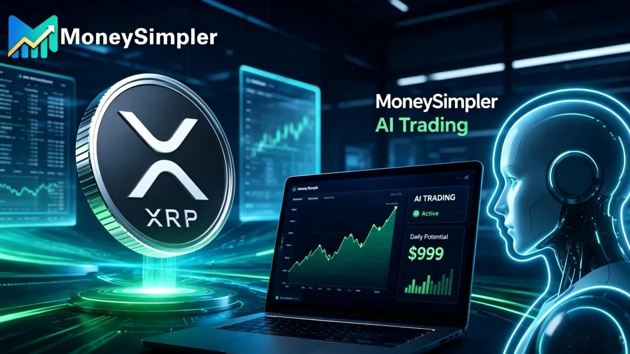 XRP Price Could Surpass $5 by Month-End; MoneySimpler Launches No-Code AI Trading Platform