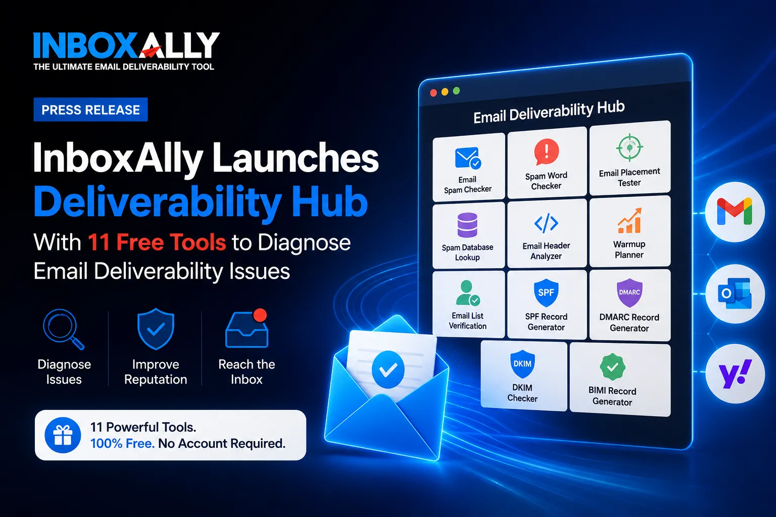 InboxAlly Launches Deliverability Hub With 11 Free Tools