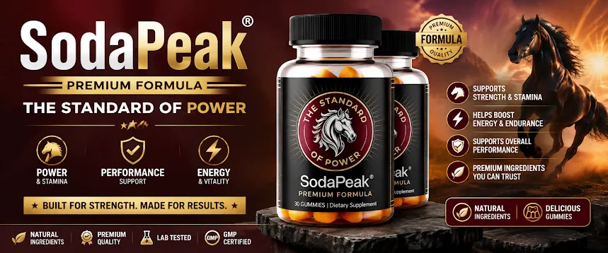 SodaPeak Introduces Soda Peak Multi-Ingredient Dietary Supplement for Male Performance