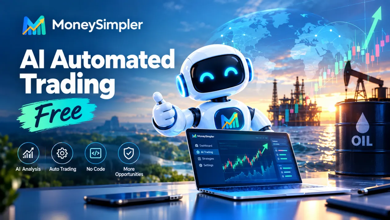 Rising Oil Prices and Inflation Risks Put Markets on Edge as MoneySimpler Expands Free AI Automated Trading
