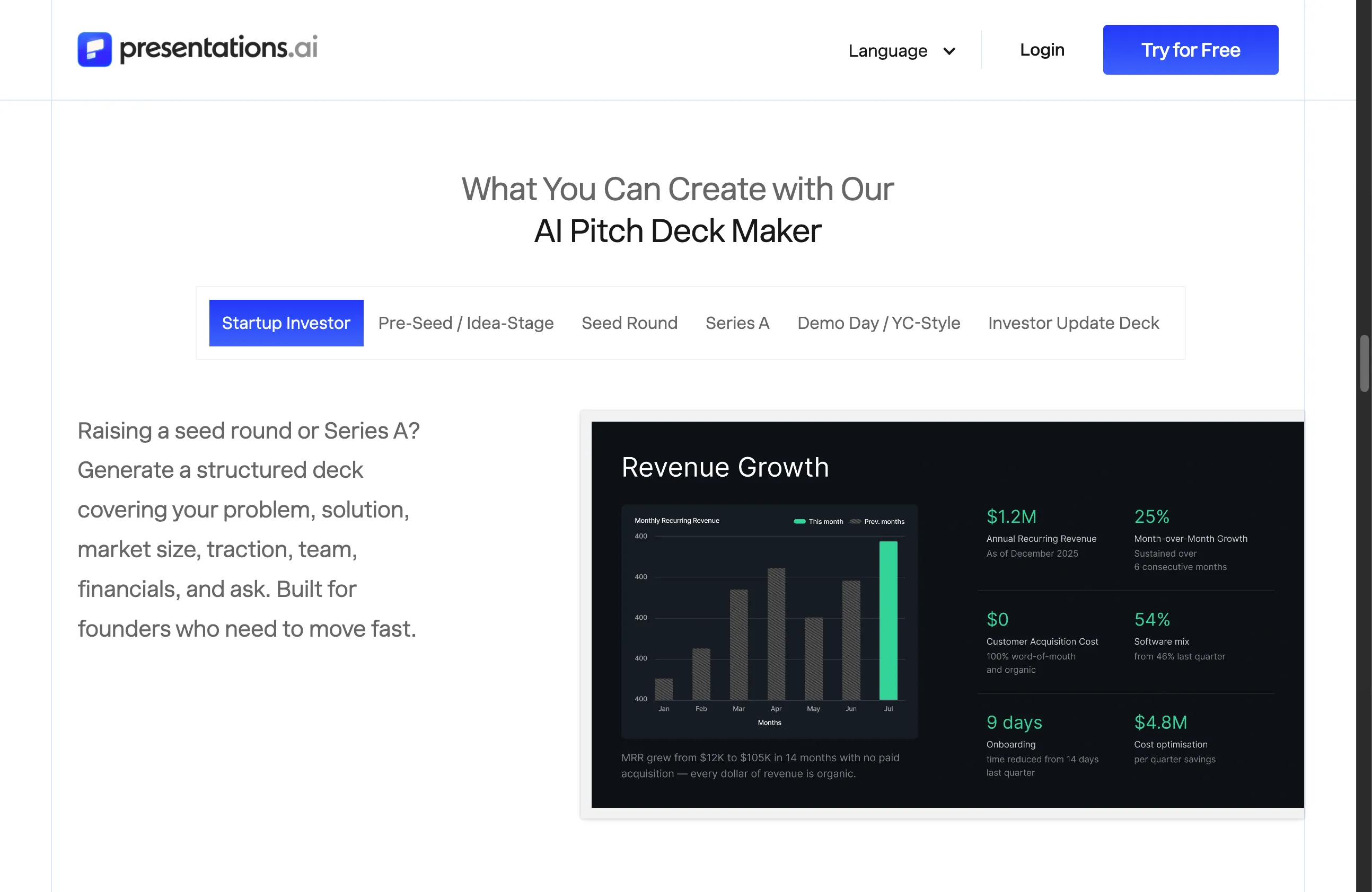 Presentations.ai Slide Generator for Investor Pitch Decks and Sales PPT's 2026 Update - 12 Million Users Trust The AI Powerpoint Maker To Automate and Scale Professional AI Slide Generation With Branding, Design and Data