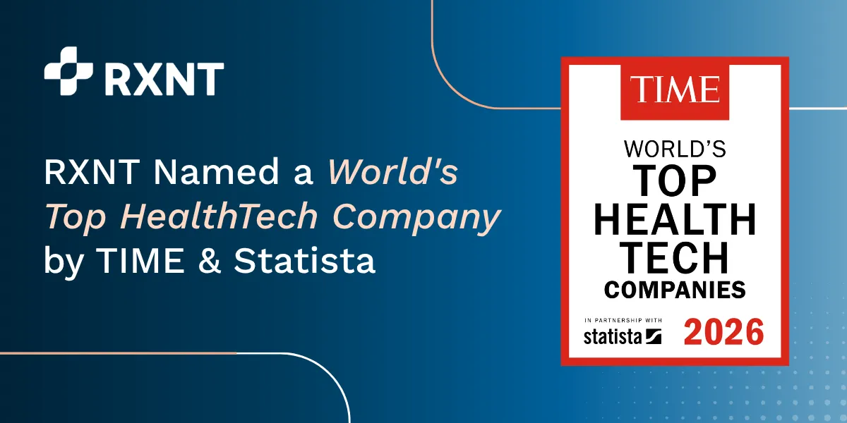 RXNT Named to TIME's World's Top HealthTech Companies of 2026 List for Second Consecutive Year