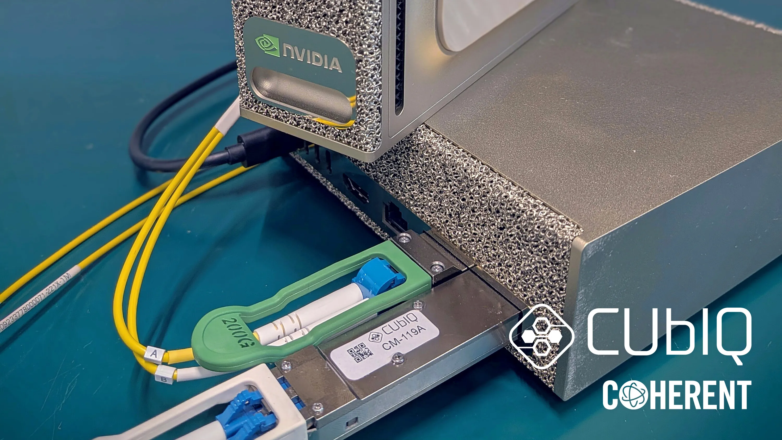 CUbIQ Technologies and Coherent Corp. demonstrate scalable, physical-layer security for AI infrastructure
