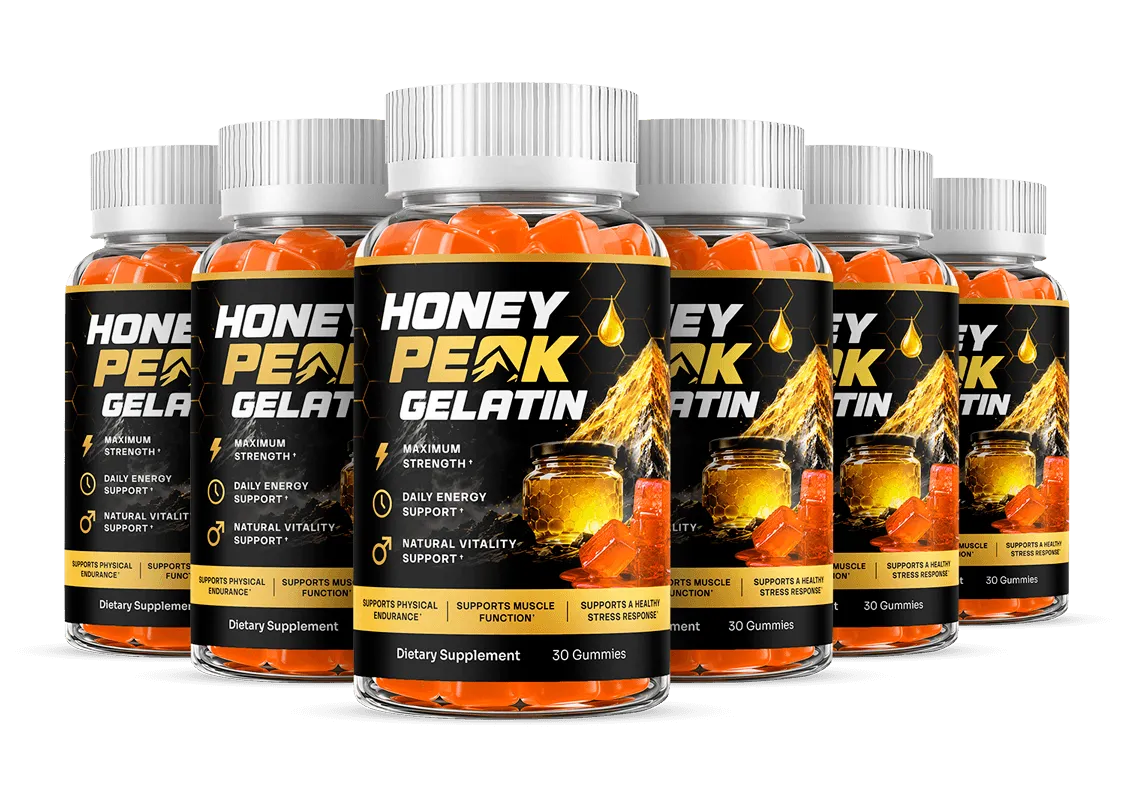 Honey Peak Gelatin Introduces HoneyPeak Gelatin Multi-Ingredient Dietary Supplement Honey Recipe for Men
