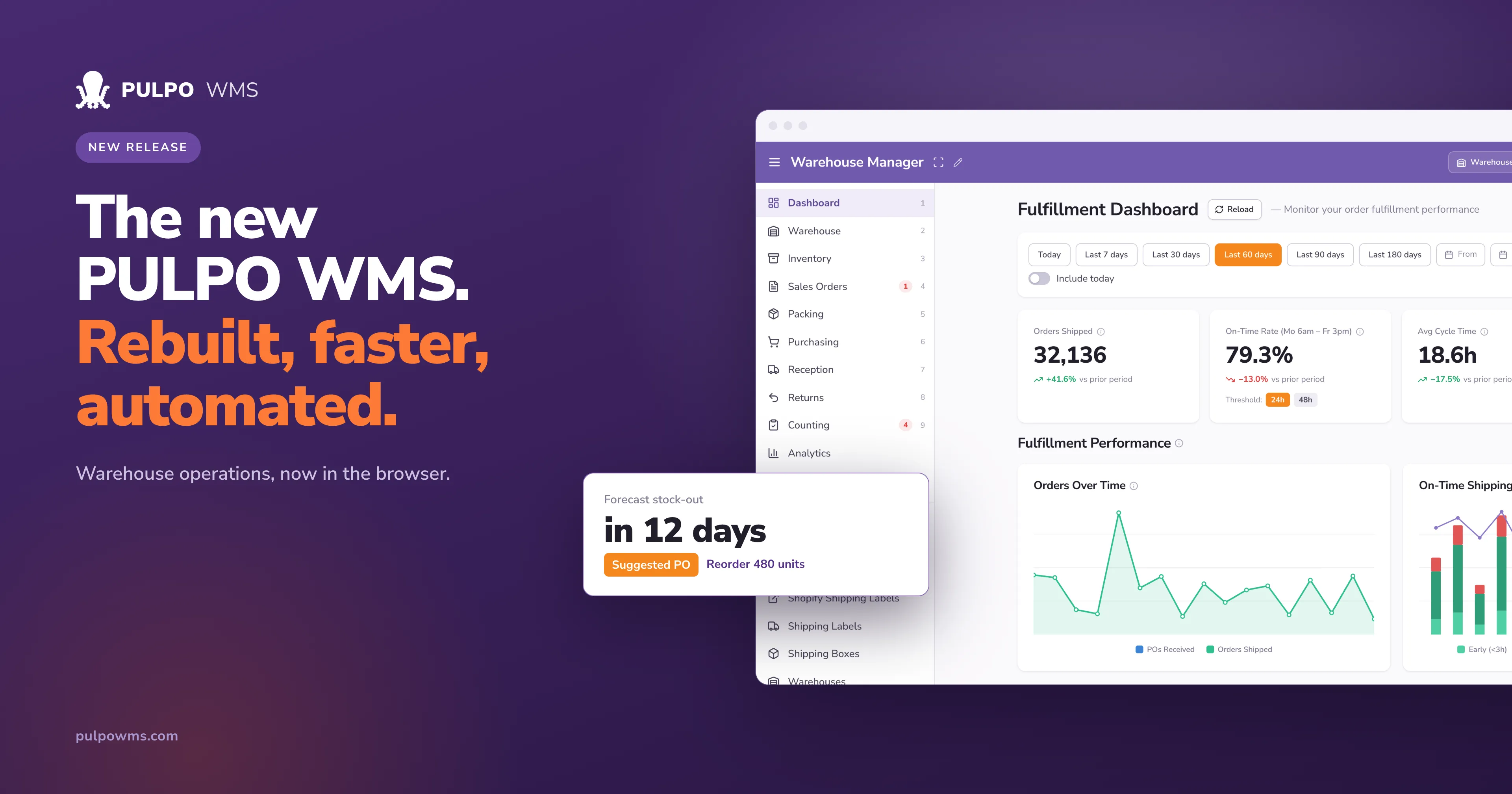 PULPO WMS Launches Merchant Portal and Activity-Based Billing, Turning the Warehouse Into a Self-Service Business for 3PLs