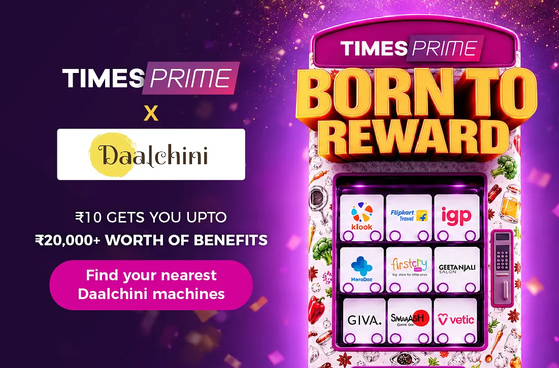 Times Prime Takes 'Born to Reward' to Daalchini Vending Machines, with Golden Tickets Worth ₹20,000