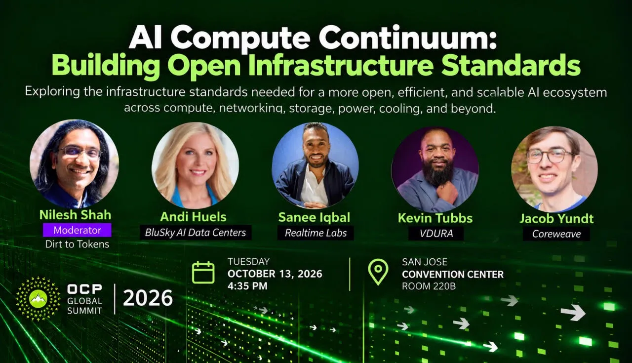 BluSky AI Chief AI Officer to Speak at OCP Global Summit on Open AI Infrastructure Standards