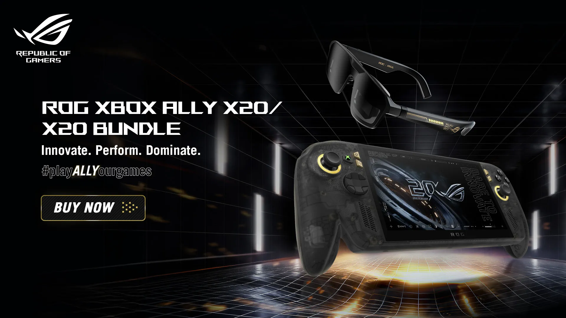 ASUS Republic of Gamers Announces Availability of ROG XBOX Ally X20