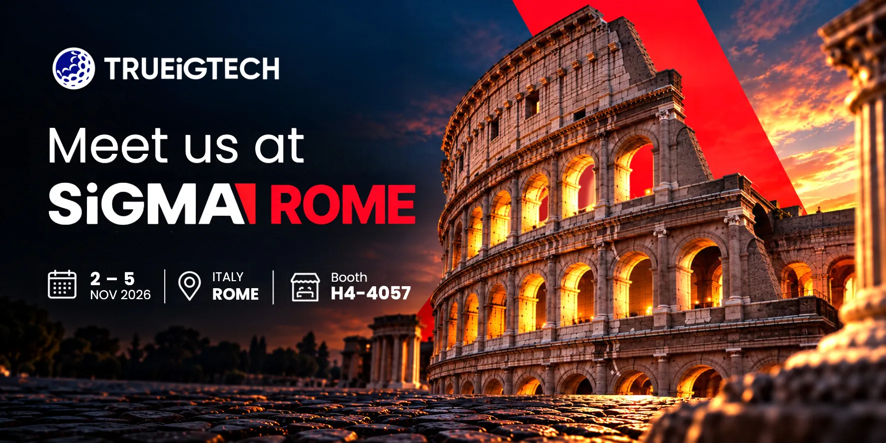 TRUEiGTECH Brings Sweeps 2.0 and Prediction Market Solutions to SiGMA World Rome 2026