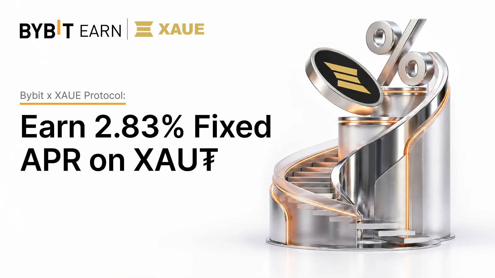 Bybit Partners with XAUE Protocol to Offer 2.83% Fixed APR on XAUT Savings