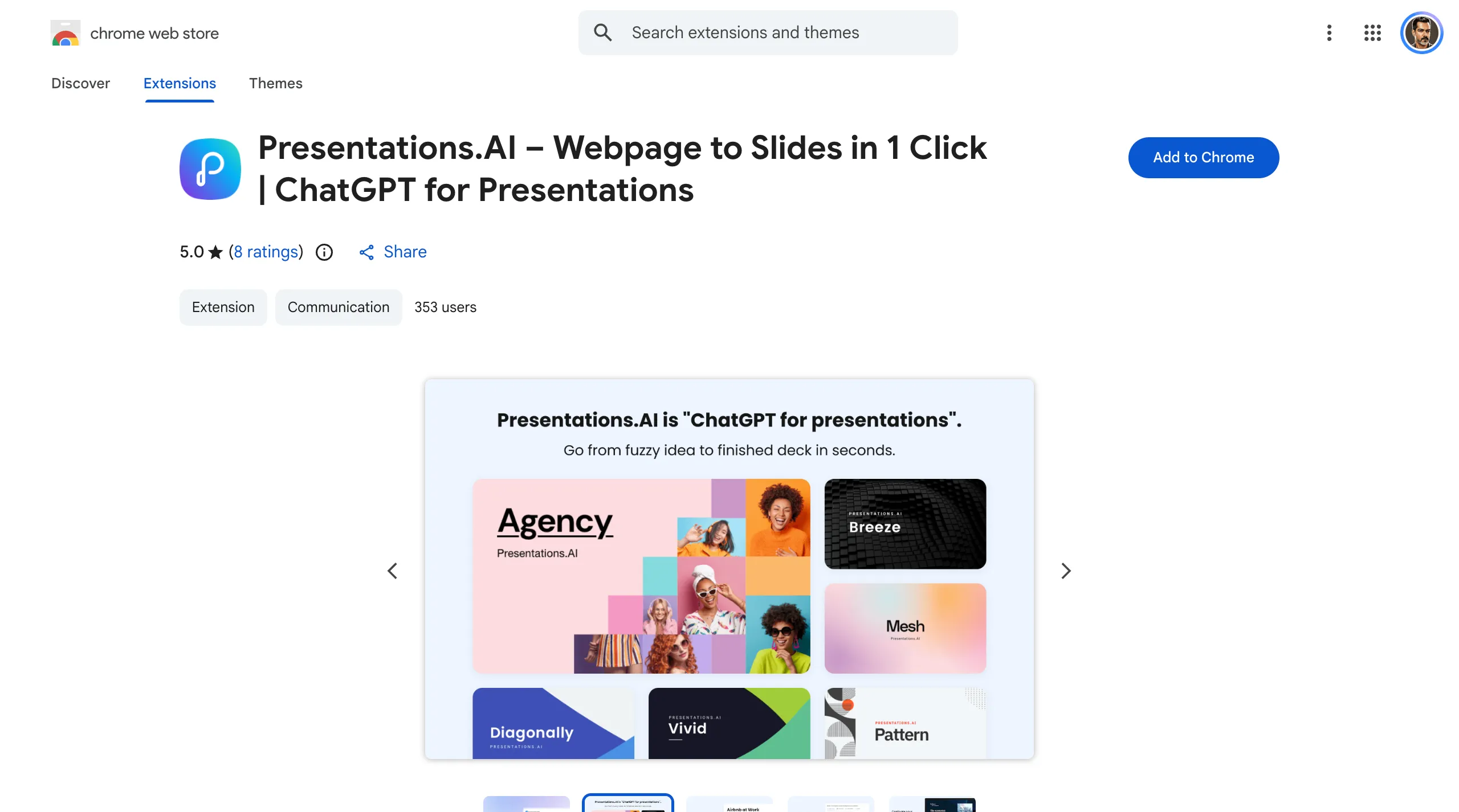 Presentations.AI Expands Google Docs to PowerPoint, Word and PDF to Slides Conversion, and Launches a Free Chrome Extension to Create Slides With AI From Any Webpage